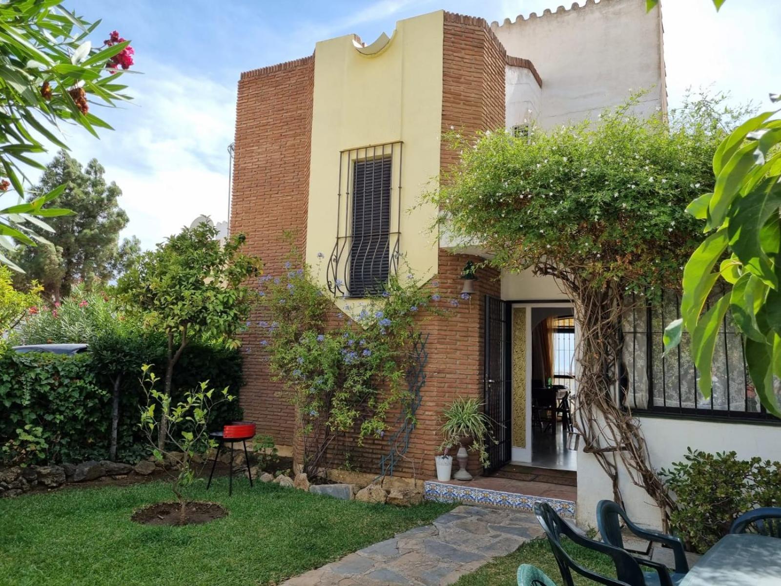 Casa Vistas Del Mar Villa Sitio de Calahonda Exteriör bild